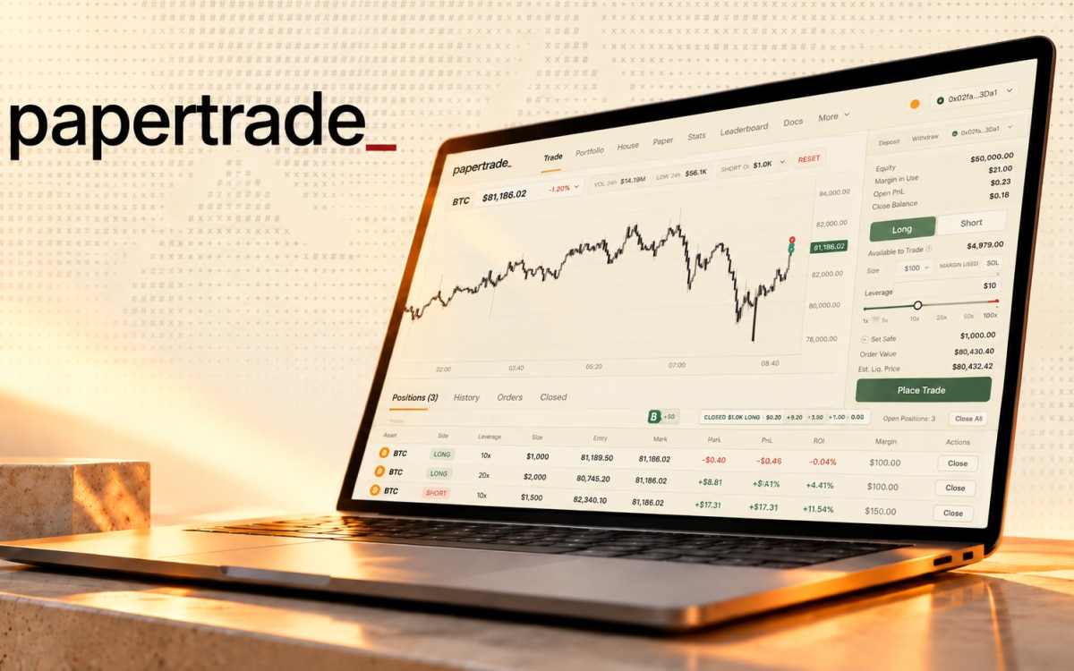 Papertrade Airdrop Guide: How to Earn PAPER Tokens From Trading Losses