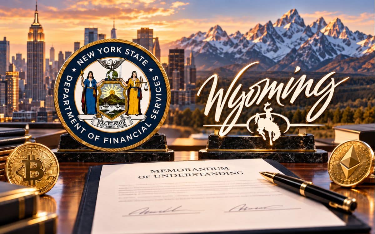 New York and Wyoming Regulators Agree to Coordinate Digital Asset Oversight