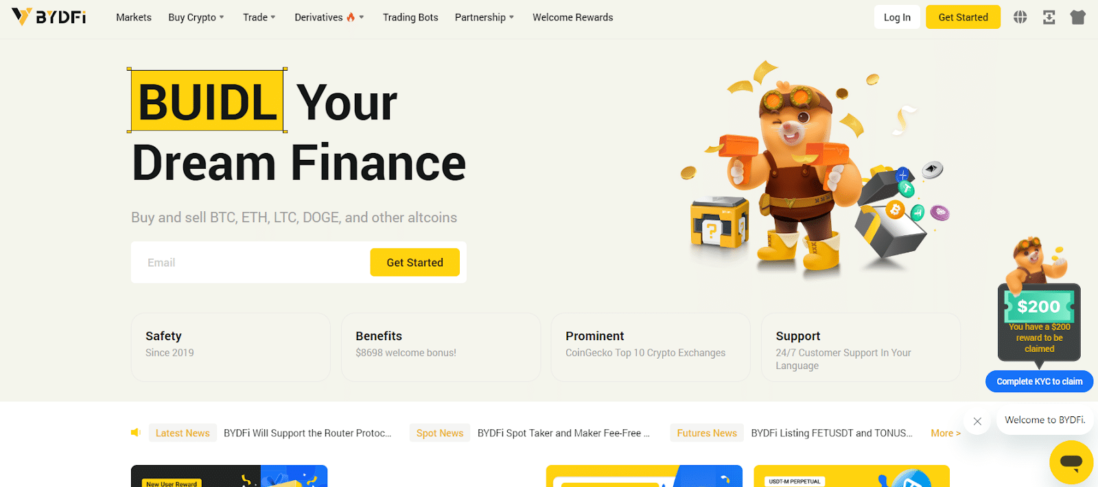 BYDFI Review: All You Need To Know 1 https://usethebitcoin.com/wp-content/uploads/2020/06/image-1.png UseTheBitcoin What is BYDFI?