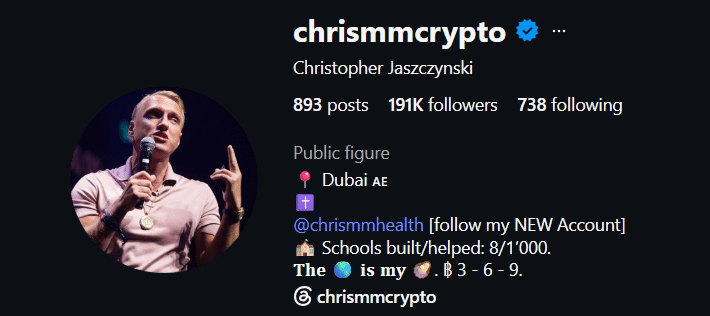 Top Crypto Influencers to Follow in 2026 (X, YouTube, Instagram) 18 https://usethebitcoin.com/wp-content/uploads/2026/10/Crypto-Influencer.webp UseTheBitcoin image 136